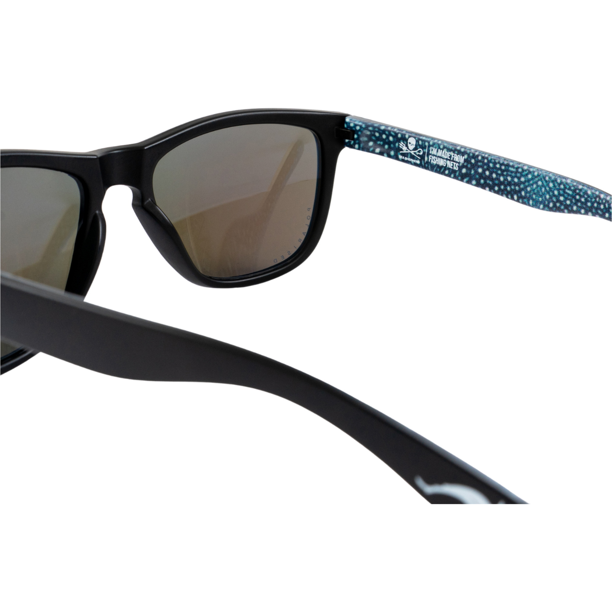 2026 Melon X Sea Shepherd Layback Polarised Sunglasses 2602020105 - Whale Shark / Smoke